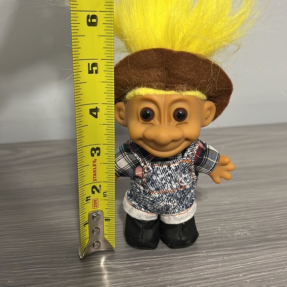 Vintage Russ Farmer Troll Doll - Picture 5 of 5